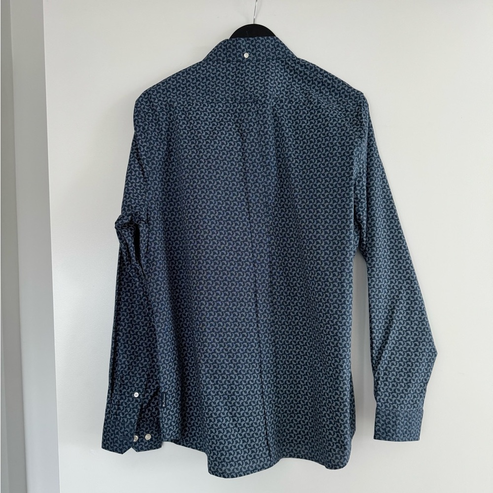 Ben Sherman Stretch Long Sleeve Button Down Shirt NWT - Picture 2 of 7